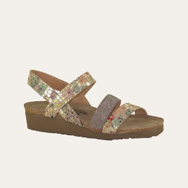 NAOT Krista Golden Floral