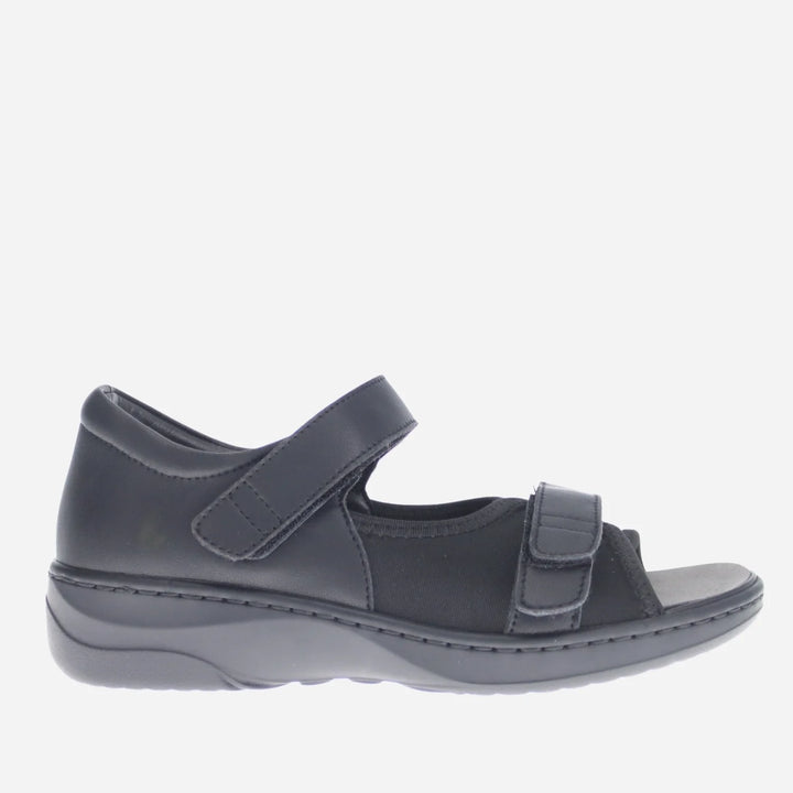 Propet Ped Walker 6.2 sandal (WSO323P) Black