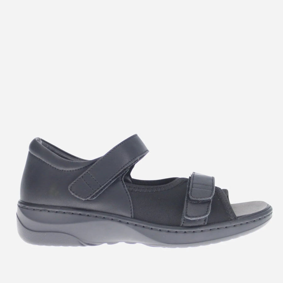 Propet Ped Walker 6.2 sandal (WSO323P) Black