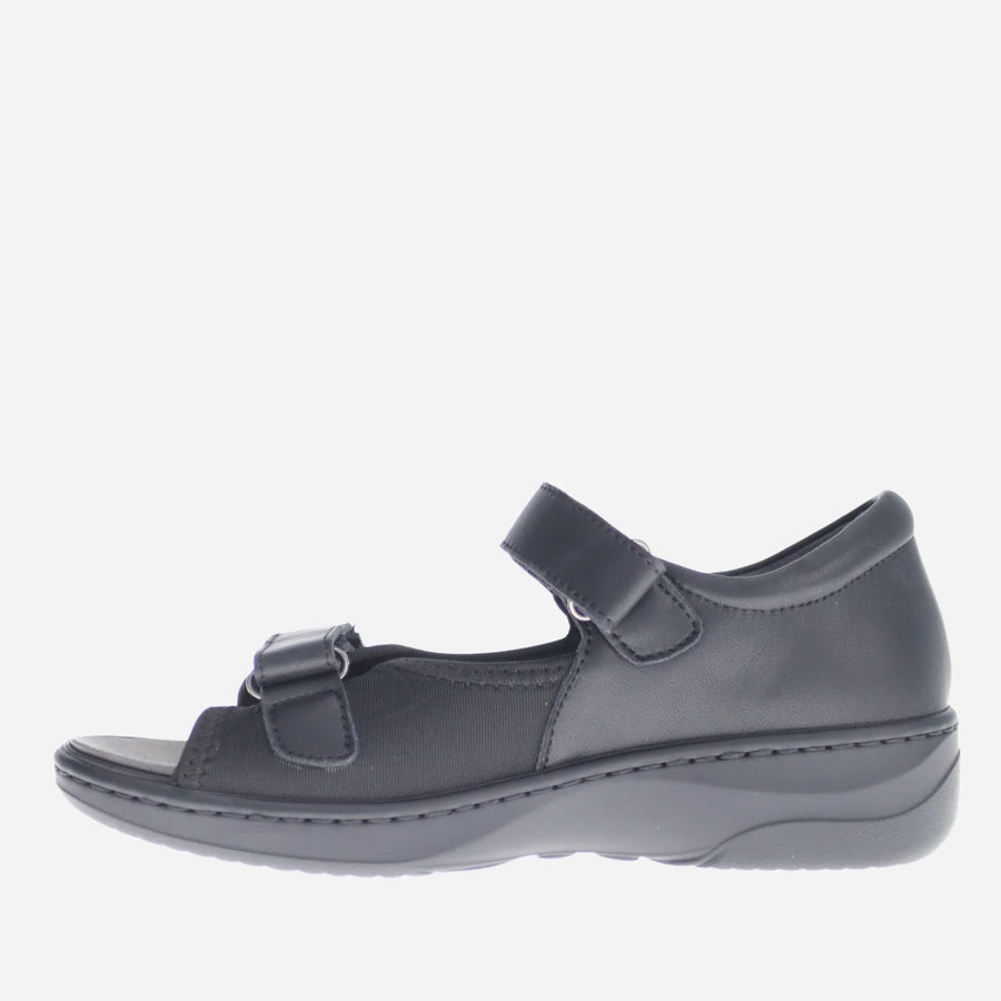 Propet Ped Walker 6.2 sandal (WSO323P) Black