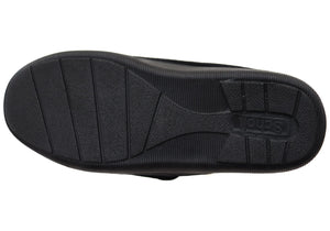 Scholl Ez-On Black Slippers