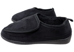 Scholl Ez-On Black Slippers