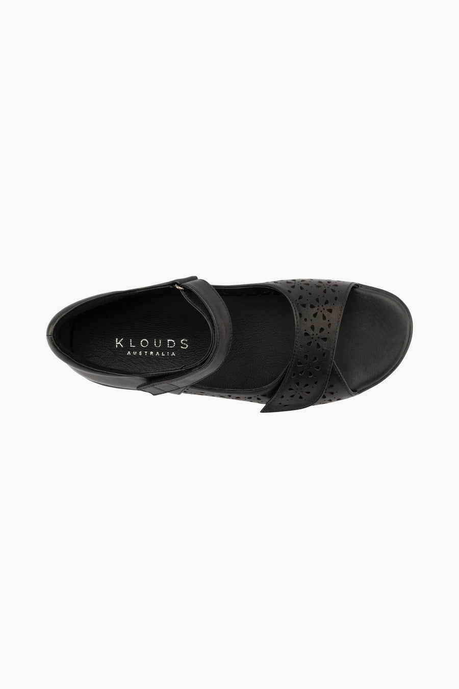 Klouds Tracy Black Perforated