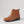 Brown leather ankle boot