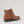 Brown leather ankle boot