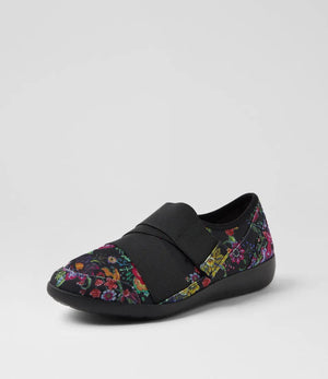 Ziera Urban Black Floral Print