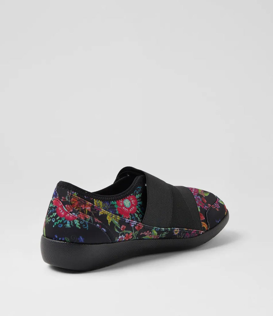 Ziera Urban Black Floral Print