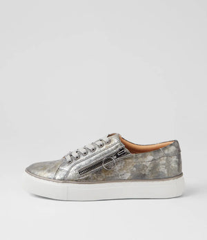 ZIERA Pamela Pewter Leopard