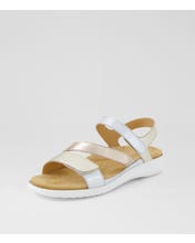 Ziera Boyde XW Metallic Multi Leather Sandals