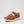 Ziera Dianey XF Dark Tan White Leather Flat Shoes