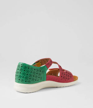 Ziera Bizza XW Bright Multi Leather Sandals