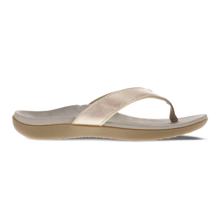 Scholl Sonoma II Thong Soft Gold