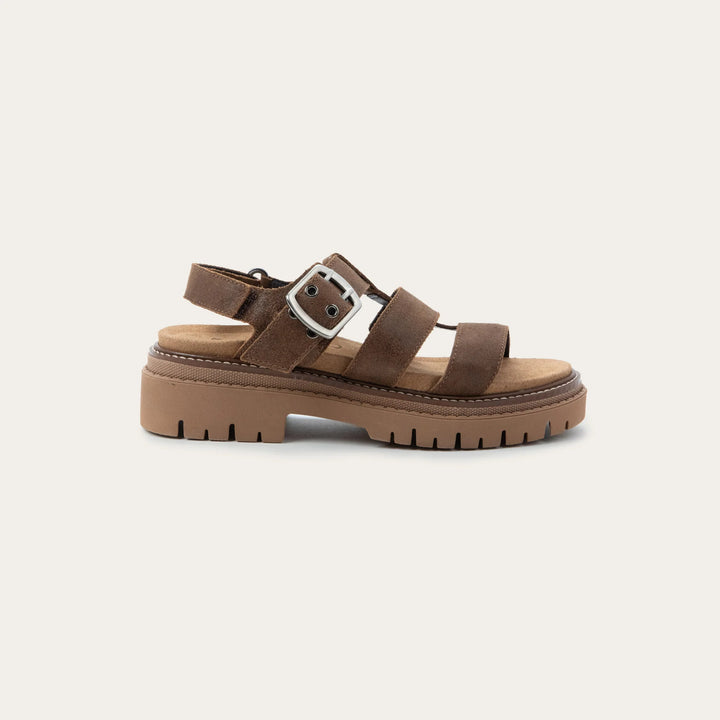 Naot Clarkson Brown Suede