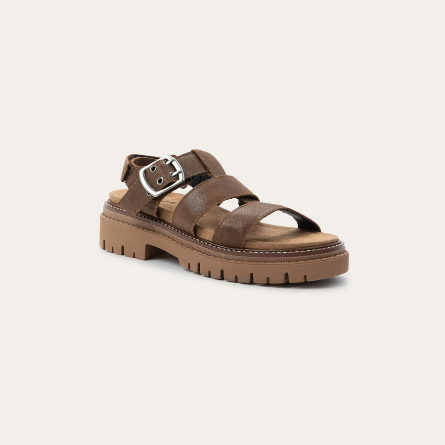 Naot Clarkson Brown Suede