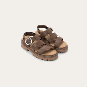 Naot Clarkson Brown Suede