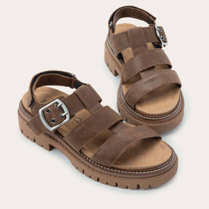 Naot Clarkson Brown Suede