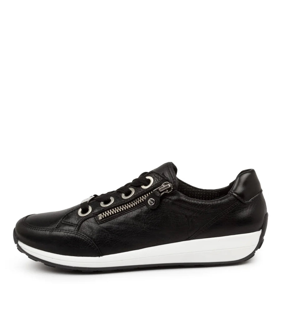 Ara Osaka Black-White Sole 12-34587-01