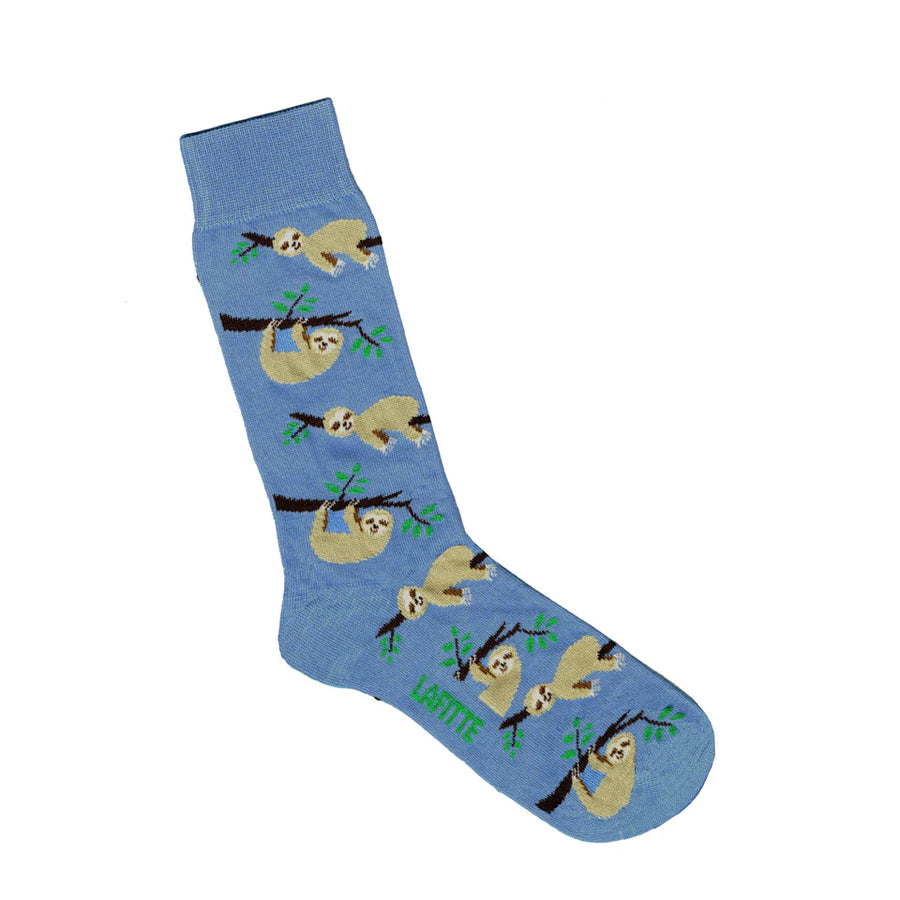 Lafitte Sloth Blue Socks