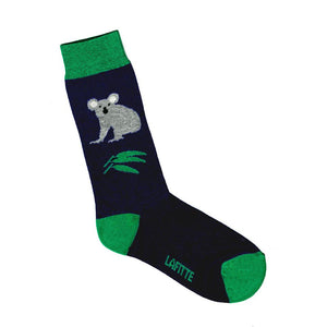 Lafitte Socks Koala Navy & Green