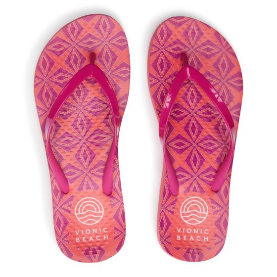 Vionic Noosa Pattern Thongs – Happy Fit Footwear #1 Shoe Store