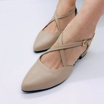 EMOII Lily - Taupe Leather