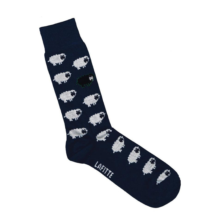 Lafitte Socks Sheep Navy
