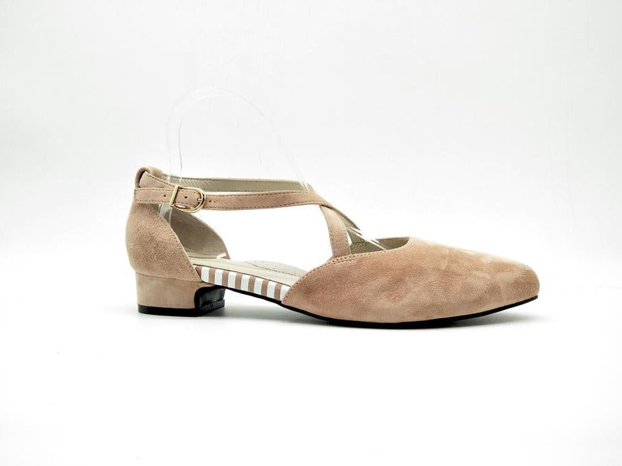 EMOII Lily - Beige Suede Leather